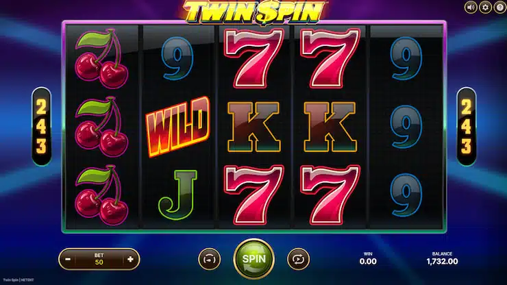 Twin Spin at Mr Jones Casino